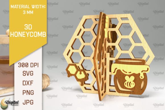 3D Honeycomb Laser Cut: Elevate Your SVG Projects