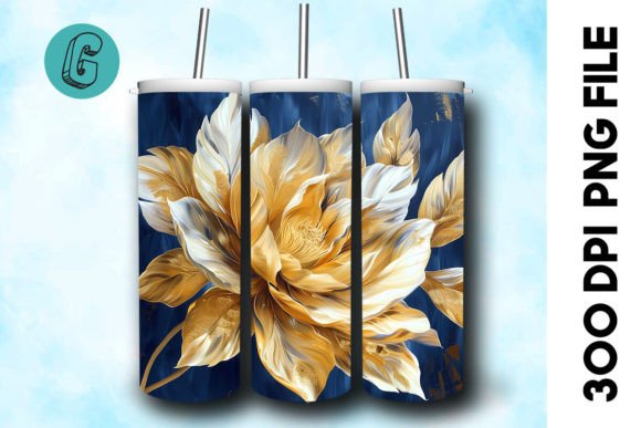 3D Oil Paint Gold Flower Tumbler Wrap 26: A Comprehensive Evaluation for Creative Projects