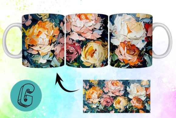 3D Oil Paint Pretty Flowers Mug Wrap 07: A Practical Guide to Integration and Execution