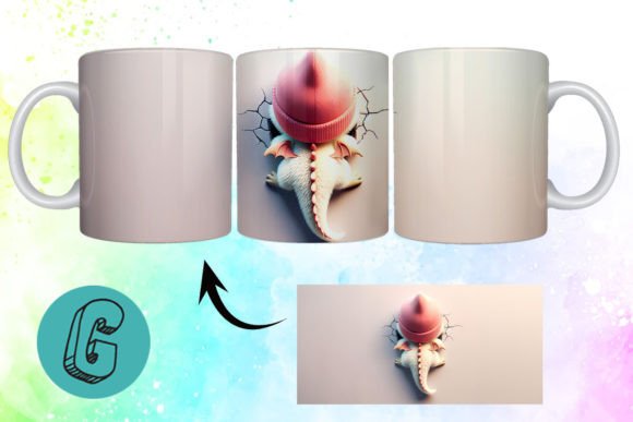 3D Valentine Dragon 3D Mug Wrap 17: Elevating Personalized Gifting in the Modern Creative Economy