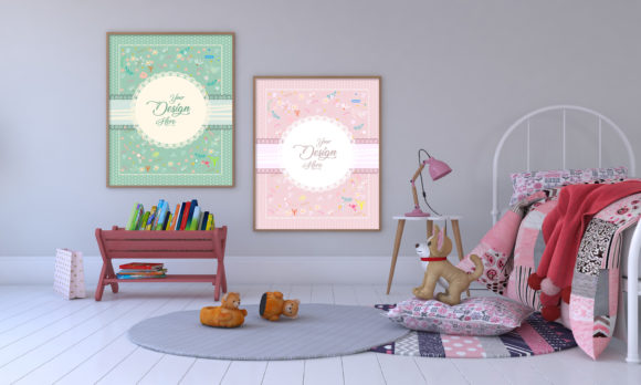 A 3D Rendering Illustration of a Kids: Transforming Nursery Spaces into Branding Opportunities