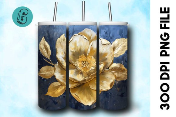 Unlocking Creativity with the 3D Oil Paint Gold Flower Tumbler Wrap: A Complete Guide to Your High-Quality Digital Download