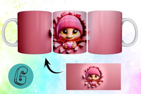 Valentine Dragon 3D Mug Wrap 83: The Ultimate Solution for Personalized Gift Giving